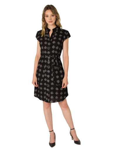 Zoey Button Dress - Just Stuf Store