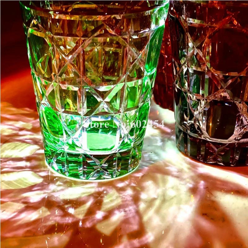 Colorful Glass Crystal Whiskey Glass - Free Shipping! - Just Stuf Store