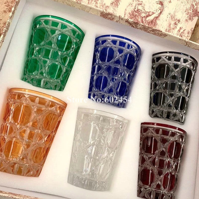 Colorful Glass Crystal Whiskey Glass - Free Shipping! - Just Stuf Store