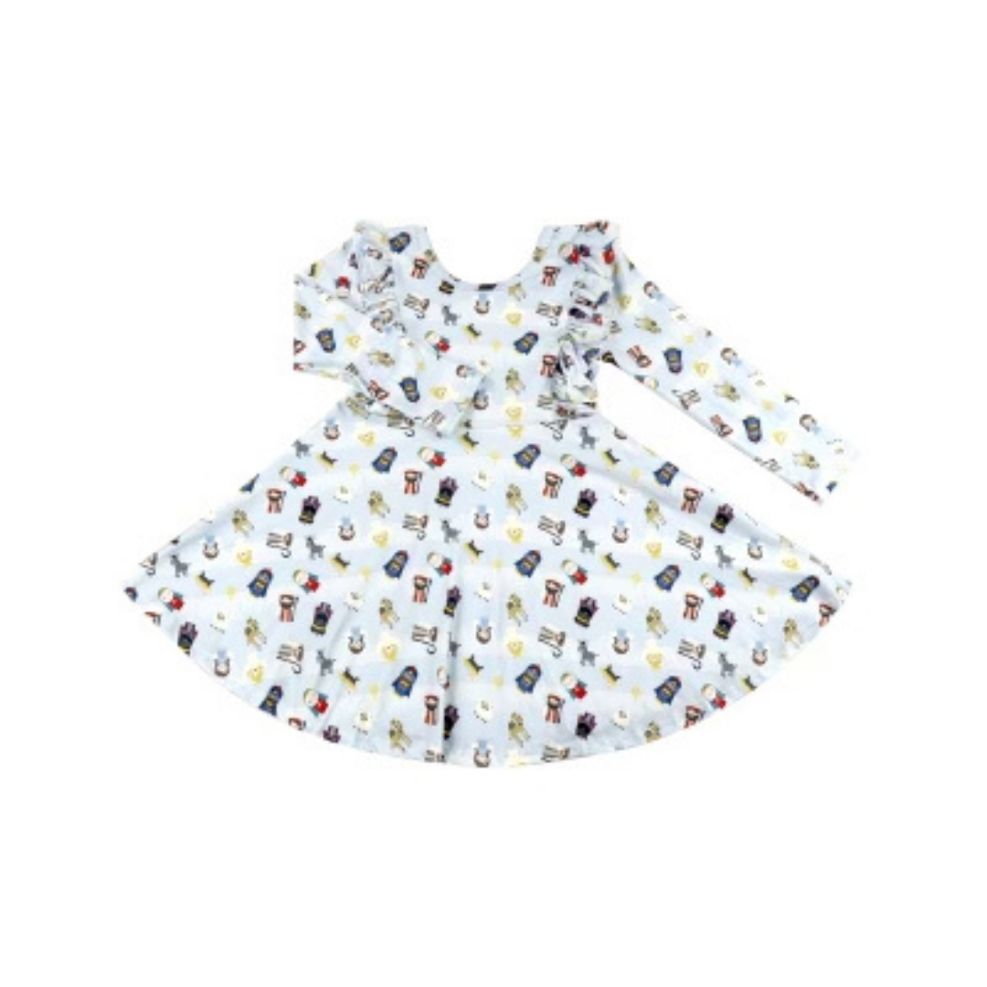 Nativity Ruffle Dress - Just Stuf Store