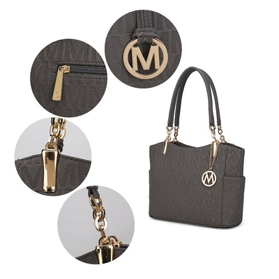 Malika M Signature Satchel Handbag - Just Stuf Store