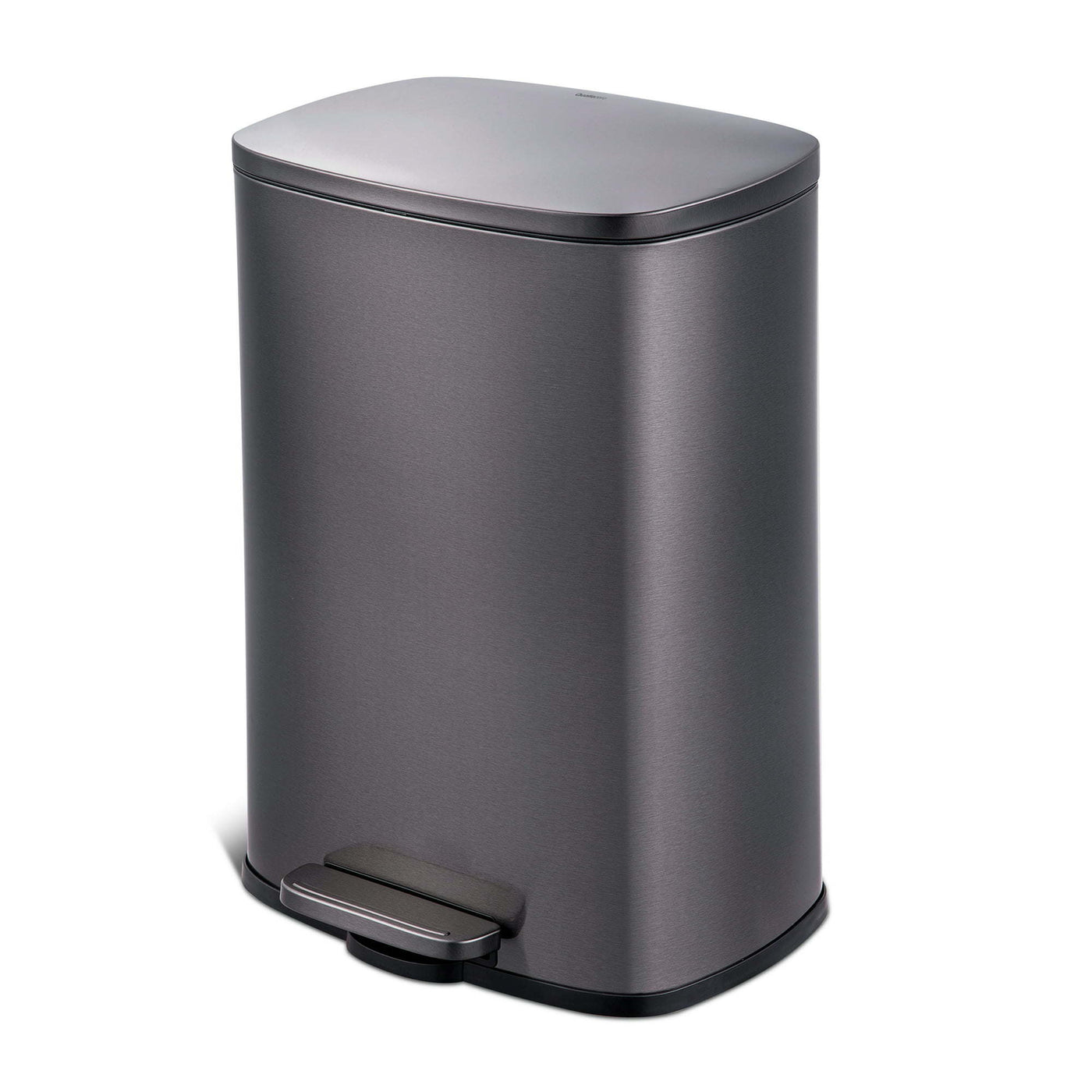 13.2 Gallon Trash Can, Rectangular Step On Kitchen Trash Can - Just Stuf Store