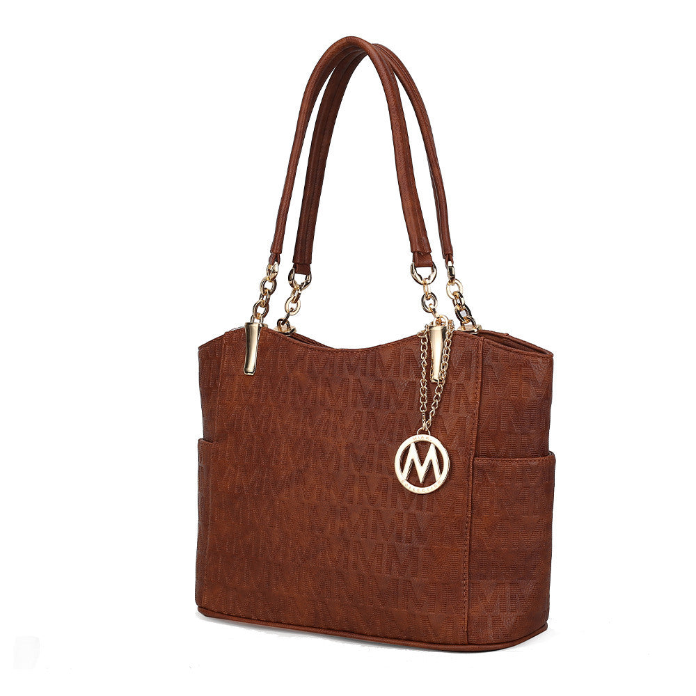 Malika M Signature Satchel Handbag - Just Stuf Store