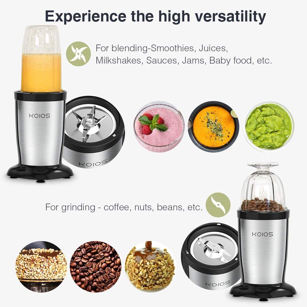 KOIOS 850W Personal Blender for Shakes and Smoothies - Just Stuf Store