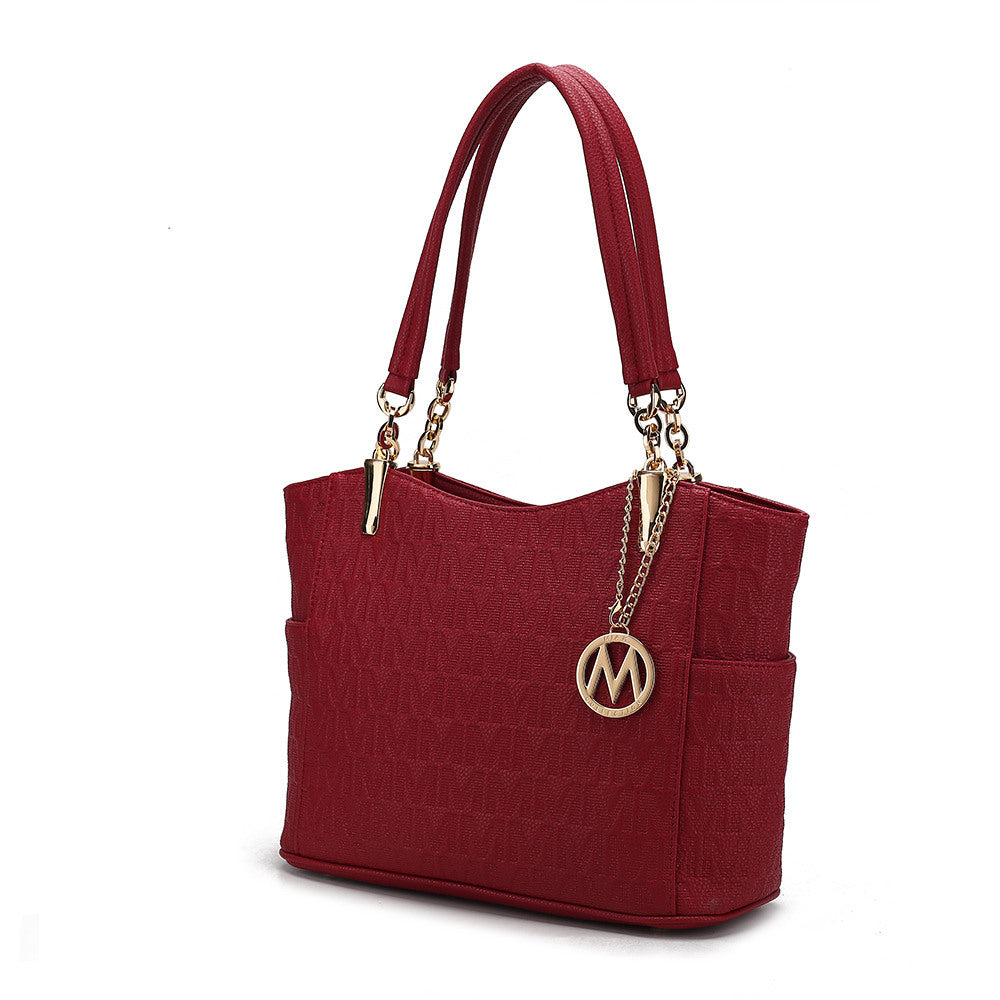 Malika M Signature Satchel Handbag - Just Stuf Store