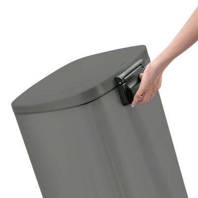 13.2 Gallon Trash Can, Rectangular Step On Kitchen Trash Can - Just Stuf Store