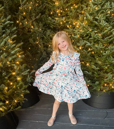 Tinsel Ruffle Dress - Just Stuf Store