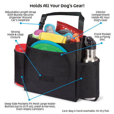 Mobile Dog Gear Car Seat Back Organizer - Just Stuf Store